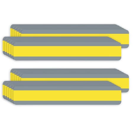 Ashley Productions Double Wide Sentence Strip Reading Guide, 1-1/4in. x 7-1/4in., Yellow, 24PK 10876